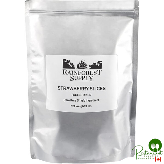 Rainforest Supply Freeze-Dried Strawberry Slices 3 lb.