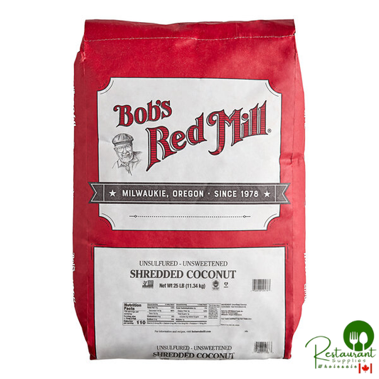 Bob's Red Mill Unsweetened Shredded Coconut 25 lb.
