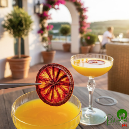 Garniche Dried Blood Orange Slices - 140/Case