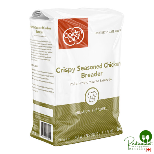 Golden Dipt 5 lb. Crispy Seasoned Chicken Fry Mix - 6/Case
