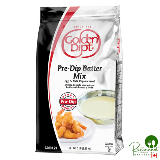 Golden Dipt 5 lb. Pre-Dip Batter Mix - 6/Case