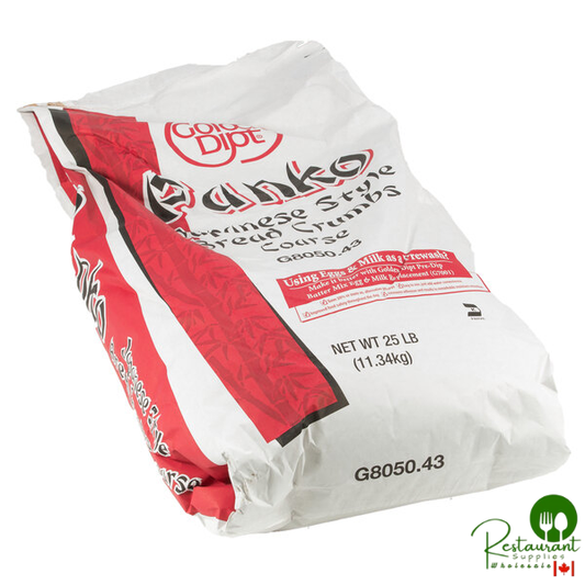 Golden Dipt 25 lb. Japanese-Style Medium Coarse Panko Bread Crumbs