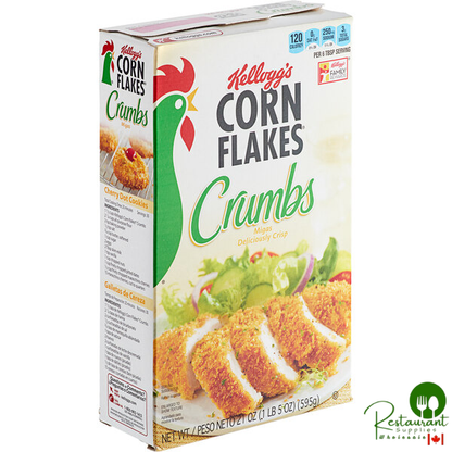 Kellogg's Corn Flake Crumbs 21 oz. - 12/Case