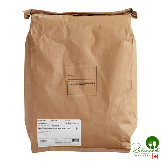 Golden Dipt G&L Medium Grind Cracker Bread Crumbs 25 lb.