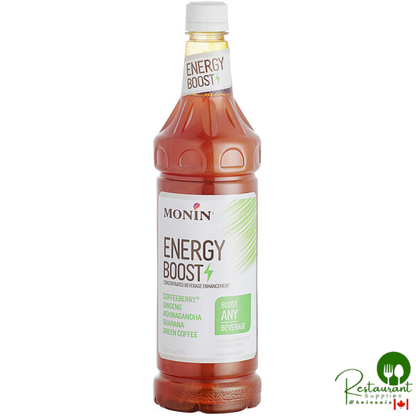 Monin Energy Boost Beverage Enhancement 1 Liter - 4/Case