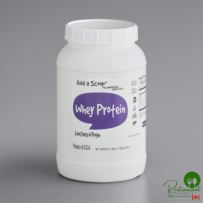 Add A Scoop Whey Protein Supplement Powder 2.5 lb.