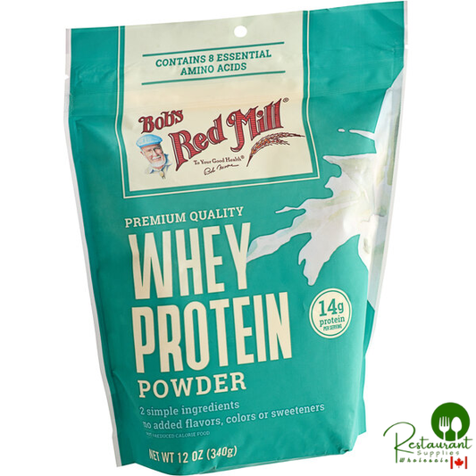 Bob's Red Mill Whey Protein Powder 12 oz. - 4/Case