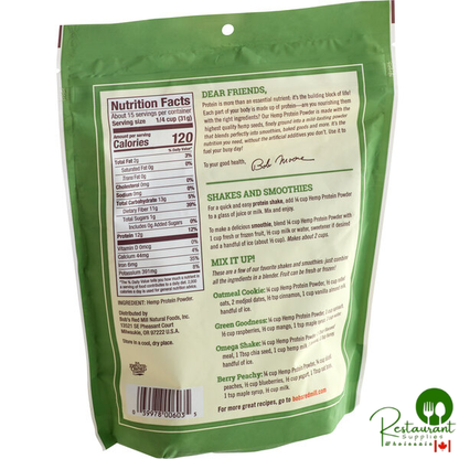 Bob's Red Mill Hemp Protein Powder 16 oz. - 4/Case