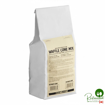 Old Fashioned Waffle Cone Mix 5 lb. Bag By Prime - 6/Case