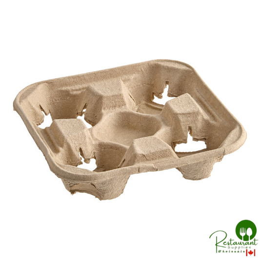 Pulp Fiber 4 Cup Carrier By Prime- 300/Case