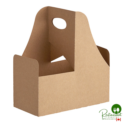 2-Cup 12-32 oz. Drink Carrier with Handle By Prime- 250/Case