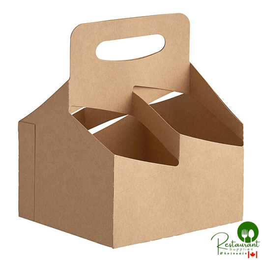 4-Cup 16-32 oz. Drink Carrier with Handle By Prime - 200/Case