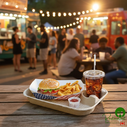 Pulp Fiber 8-32 oz. 1 Cup Carrier with Tray By Prime - 200/Case