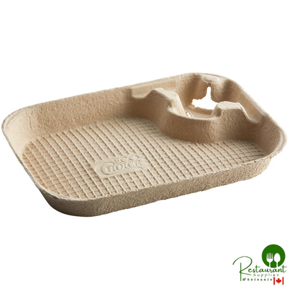 Pulp Fiber 8-32 oz. 1 Cup Carrier with Tray By Prime - 200/Case