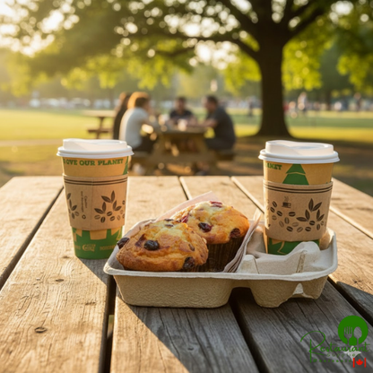 8-32 oz. 2-Cup Carrier with Tray By Prime- 250/Case