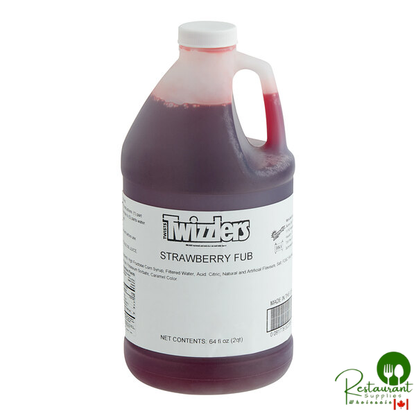 TWIZZLERS Strawberry Slushy 5:1 Concentrate 1/2 Gallon - 6/Case