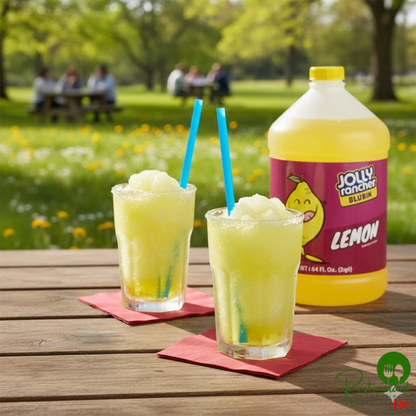 Jolly Rancher 1/2 Gallon Lemon Slushy 5:1 Concentrate - 6/Case