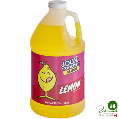 Jolly Rancher 1/2 Gallon Lemon Slushy 5:1 Concentrate - 6/Case