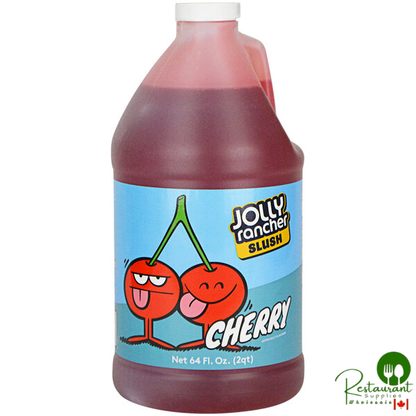 Jolly Rancher 1/2 Gallon Cherry Slushy 5:1 Concentrate - 6/Case