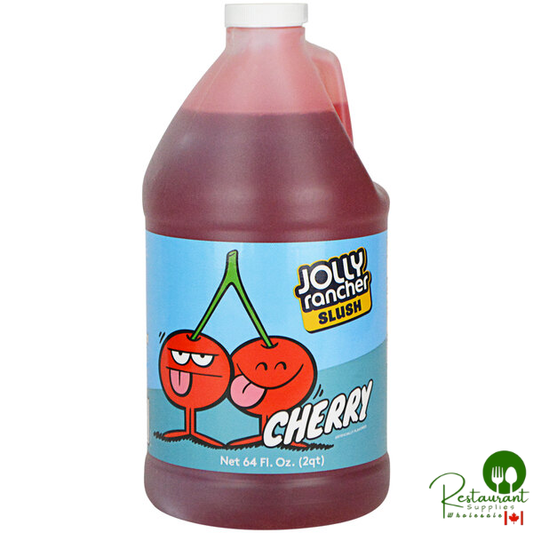 Jolly Rancher 1/2 Gallon Cherry Slushy 5:1 Concentrate - 6/Case