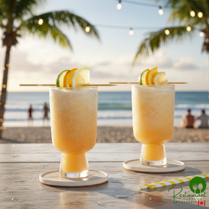 Kelvin Slush Co. Organic Frozen Lemon Cocktail Mix 32 fl. oz. - 6/Case