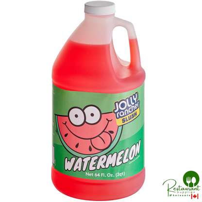 Jolly Rancher 1/2 Gallon Watermelon Slushy 5:1 Concentrate - 6/Case