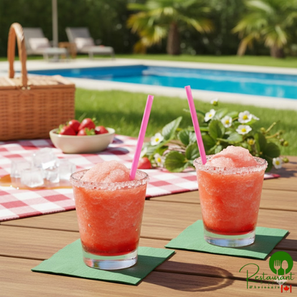 Jolly Rancher 1/2 Gallon Strawberry Slushy 5:1 Concentrate - 6/Case