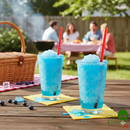 Jolly Rancher 1/2 Gallon Blue Raspberry Slushy 5:1 Concentrate - 6/Case