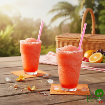 Jolly Rancher 1/2 Gallon Fruit Punch Slushy 5:1 Concentrate - 6/Case