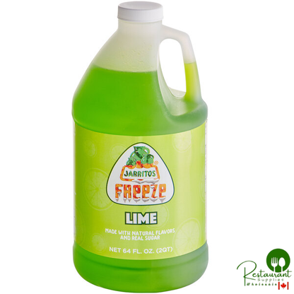 Jarritos® 1/2 Gallon Lime Slushy 5:1 Concentrate - 6/Case