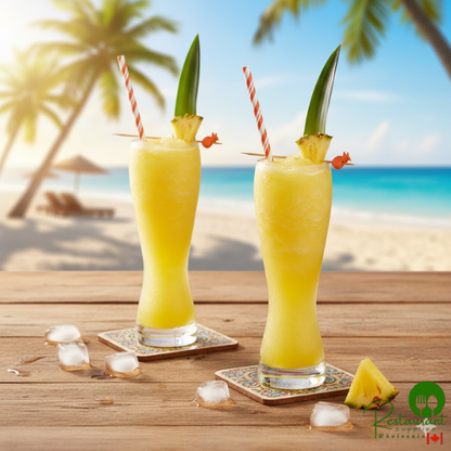 Jarritos® 1/2 Gallon Pineapple Slushy 5:1 Concentrate - 6/Case