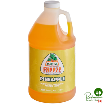 Jarritos® 1/2 Gallon Pineapple Slushy 5:1 Concentrate - 6/Case