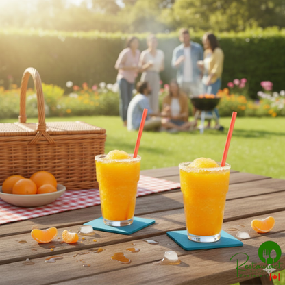 Jolly Rancher 1/2 Gallon Orange Slushy 5:1 Concentrate - 6/Case