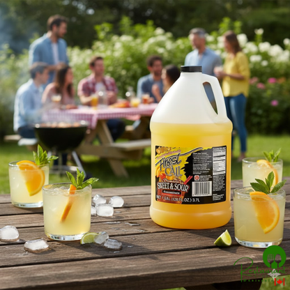 Finest Call 1 Gallon Sweet and Sour Mix Concentrate - 4/Case