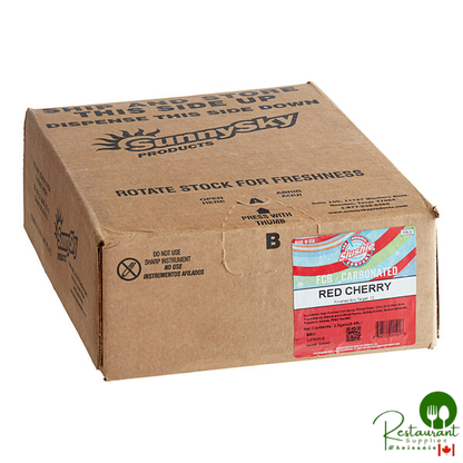 Original Slushie Company Cherry Carbonated Slushy 5:1 Concentrate 2.5 Gallon Bag In Box