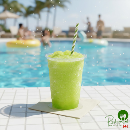 Original Slushie Company Sour Apple Carbonated Slushy 5:1 Concentrate 2.5 Gallon Bag In Box