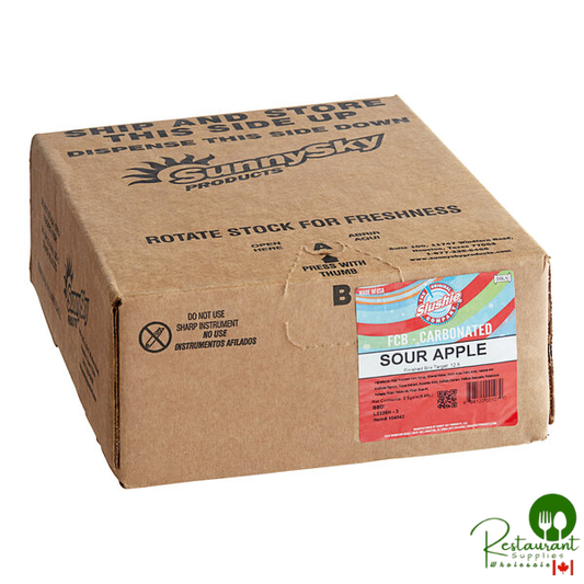 Original Slushie Company Sour Apple Carbonated Slushy 5:1 Concentrate 2.5 Gallon Bag In Box