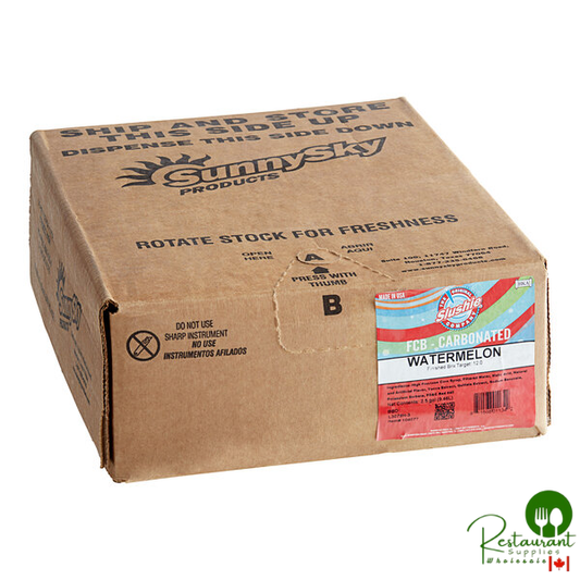 Original Slushie Company Watermelon Carbonated Slushy 5:1 Concentrate 2.5 Gallon Bag In Box