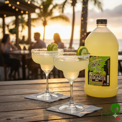 Finest Call 1 Gallon Ready-to-Use Margarita Mix - 4/Case