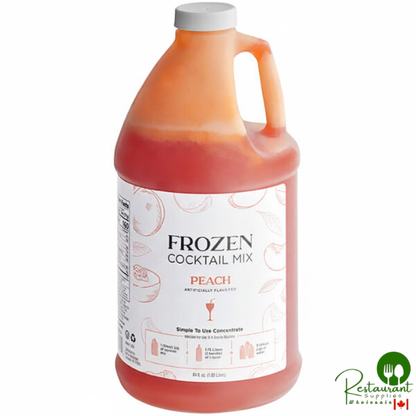 Peach Frozen Cocktail Mix Concentrate 1/2 Gallon By Prime- 6/Case