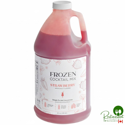 Strawberry Frozen Cocktail Mix Concentrate 1/2 Gallon By Prime - 6/Case