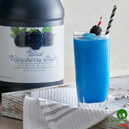 Blue Raspberry Slushy 4.5:1 Concentrate 1 Gallon By Prime - 4/Case