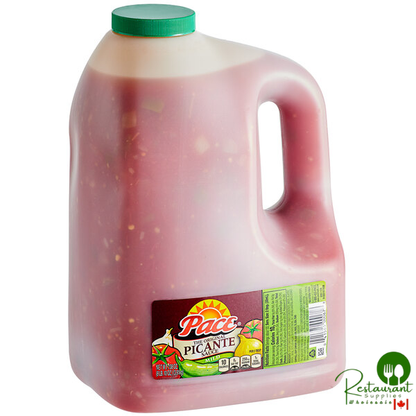 Pace Mild Picante Sauce 1 Gallon Jug - 4/Case