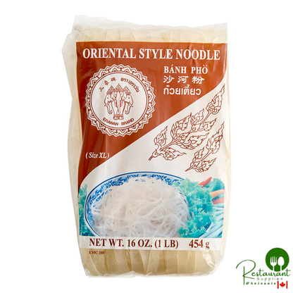 Erawan Extra-Large Thai Rice Stick Noodles 1 lb. - 30/Case