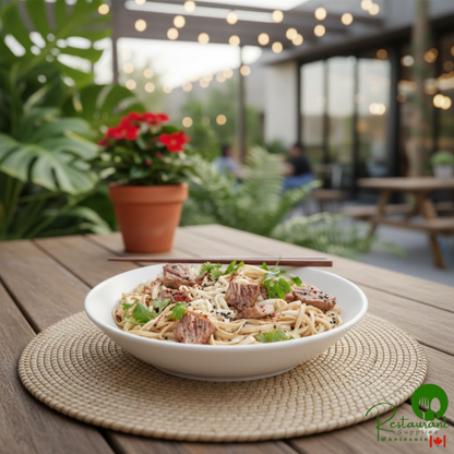 Korean Jja-Jang Noodles 4 lb. - 9/Case