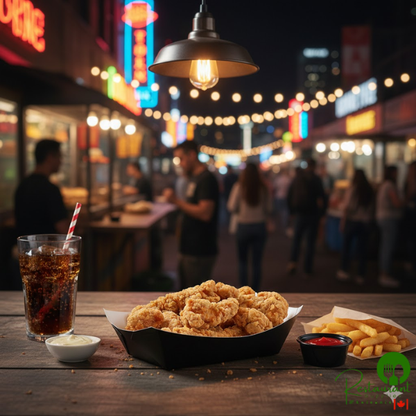 #500 5 lb. Solid Black Paper Food Tray - 500/Case