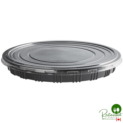14 7/8" Round Catering Tray with Lid By Prime- 100/Case
