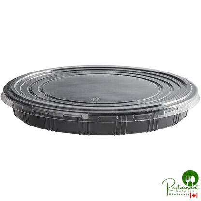 13 5/8" Round Catering Tray with Lid By Prime- 100/Case