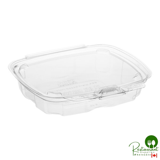 Good Natured GoodGuard™ 8 oz. Tamper-Resistant, Tamper-Evident Clear PLA Multi-Purpose Clamshell Package - 270/Case