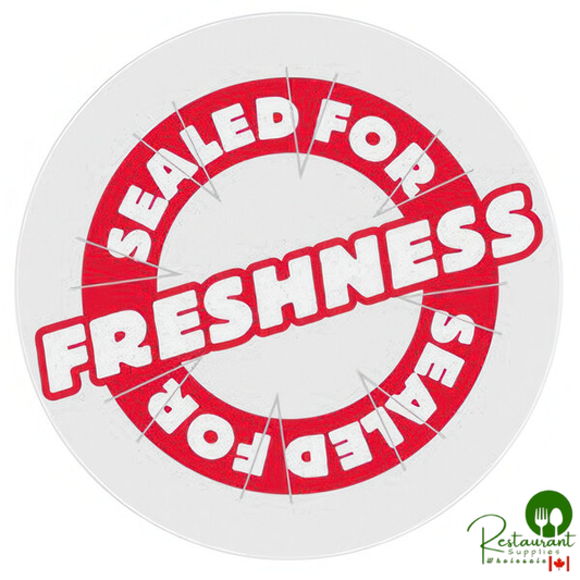 Iconex® 2" Round Tamper-Evident Label Roll - 4/Case